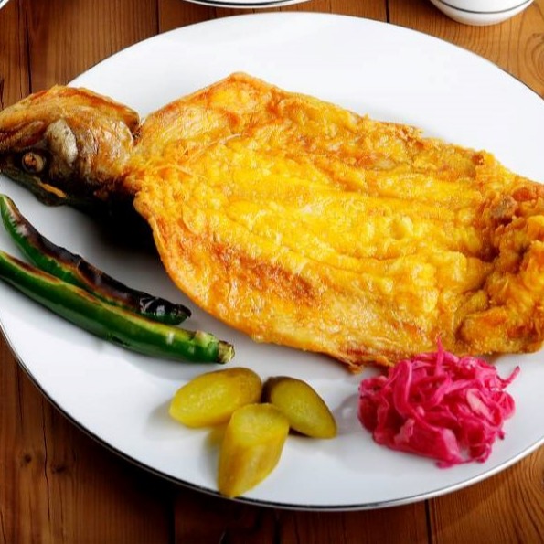 سبزی پلو با ماهی